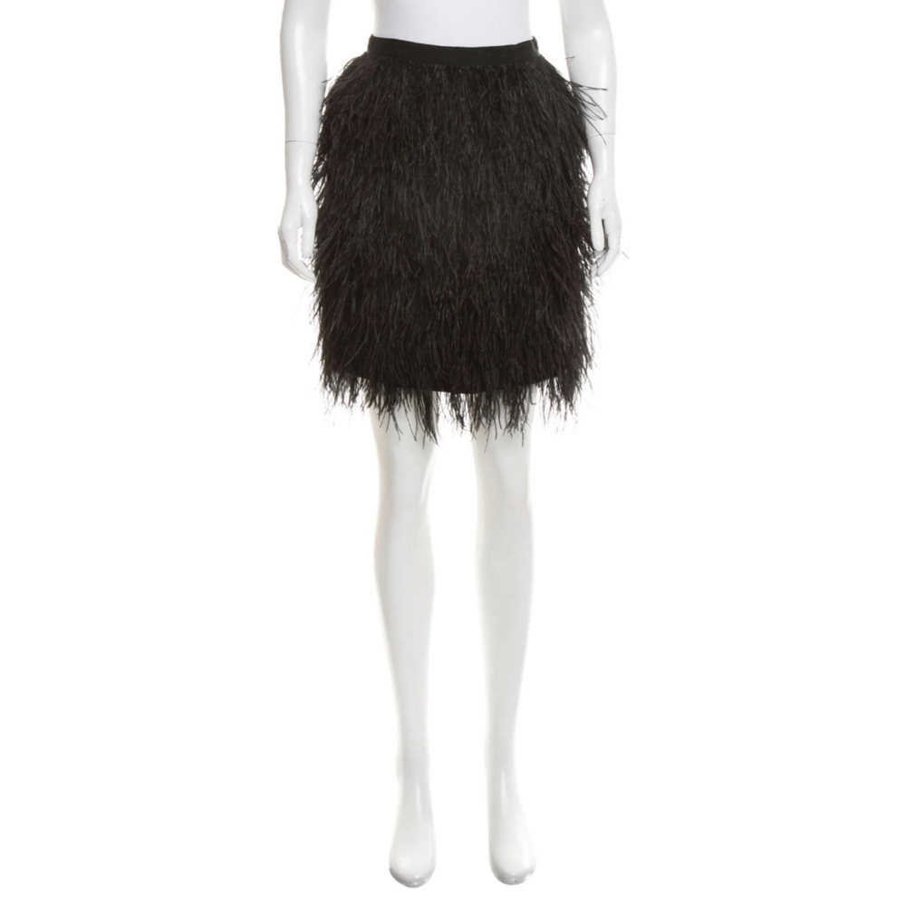 Black Feather Skirt by "Pink Tartan"